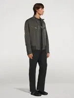 Nylon Moto Jacket