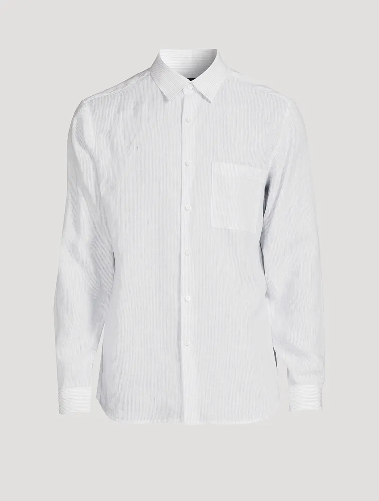 Irving Striped Linen Shirt