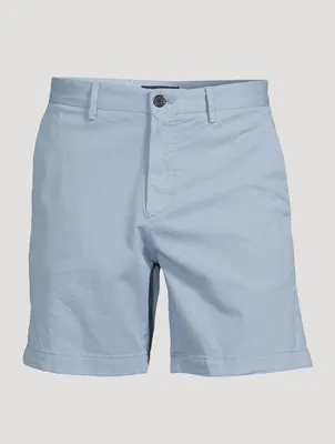 Zaine Cotton Stretch Shorts