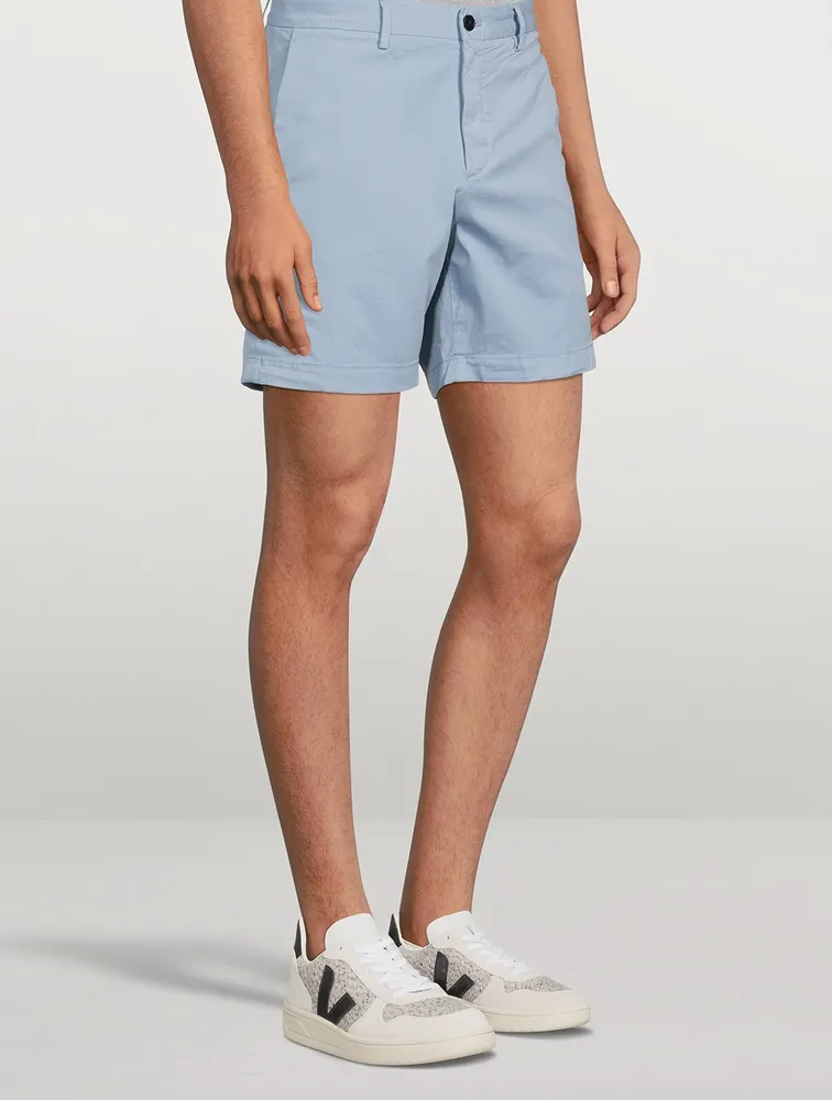 Zaine Cotton Stretch Shorts