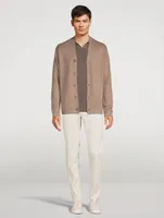 Linen And Cotton Cardigan