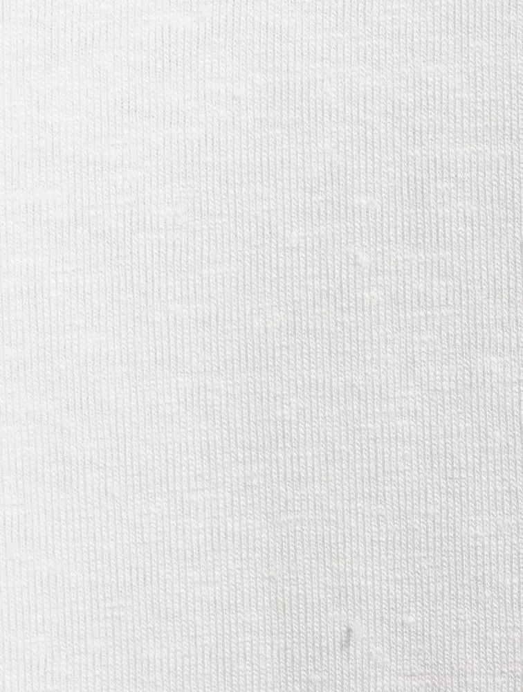 Ryder Stretch Linen Long-Sleeve T-Shirt