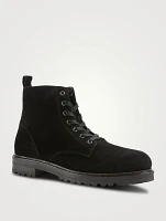 Luca Suede Lace-Up Boots