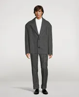 Wool And Alpaca Oversized Jacket