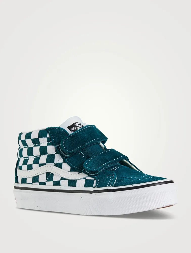 Sk8-Mid Reissue V Suede And Canvas Sneakers