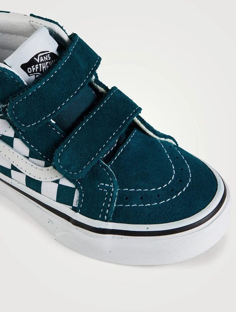 Sk8-Mid Reissue V Suede And Canvas Sneakers