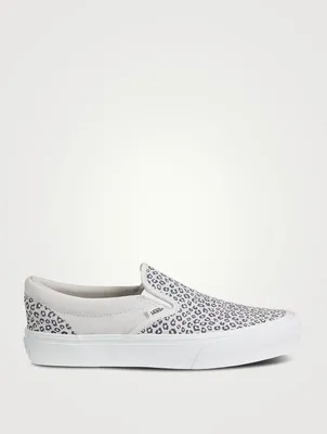 Classic VR3 LX Canvas Slip-On Sneakers Leopard Print