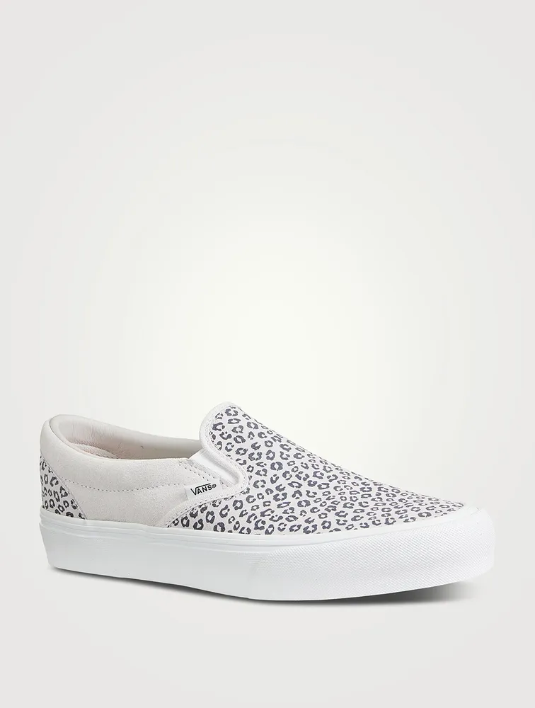 Classic VR3 LX Canvas Slip-On Sneakers Leopard Print