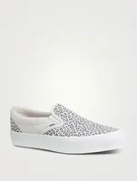 Classic VR3 LX Canvas Slip-On Sneakers Leopard Print