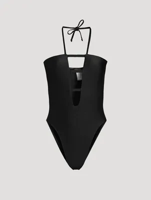 Cut-Out One-Piece Swimsuit