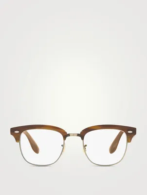 Oliver Peoples x Brunello Cucinelli Capannelle Square Optical Glasses