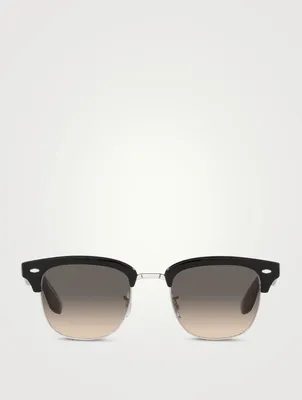 Oliver Peoples x Brunello Cucinelli Capannelle Square Sunglasses