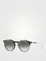 Oliver Peoples x Brunello Cucinelli Eduardo Round Sunglasses