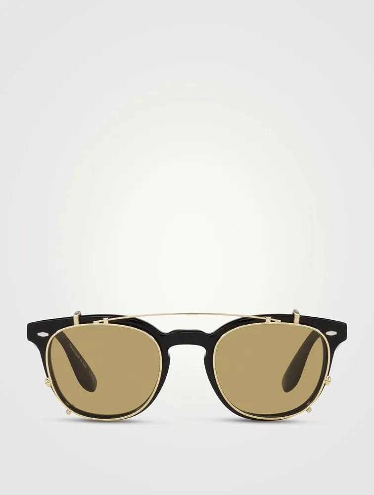 Oliver Peoples x Brunello Cucinelli Jep Round Sunglasses
