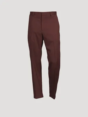 Light Wool Gabardine Pants