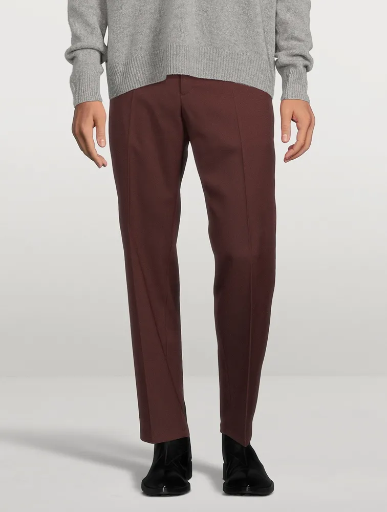 Light Wool Gabardine Pants