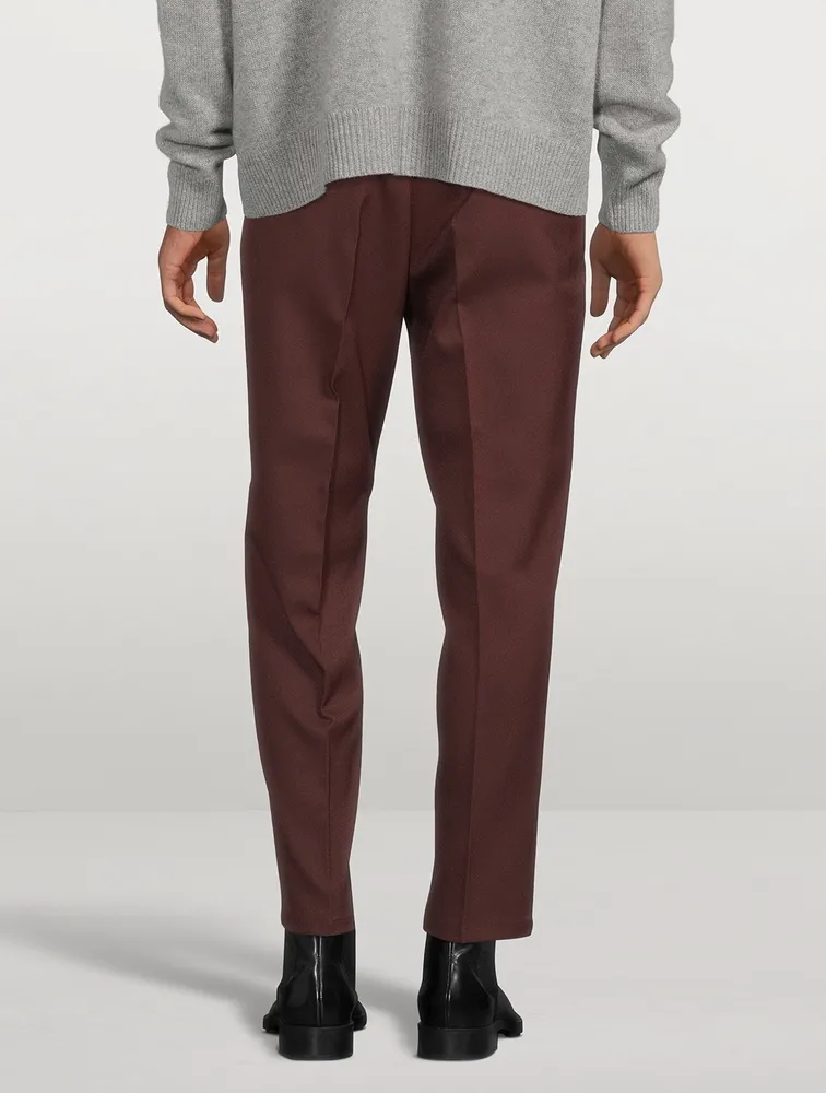 Light Wool Gabardine Pants