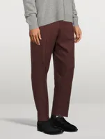Light Wool Gabardine Pants