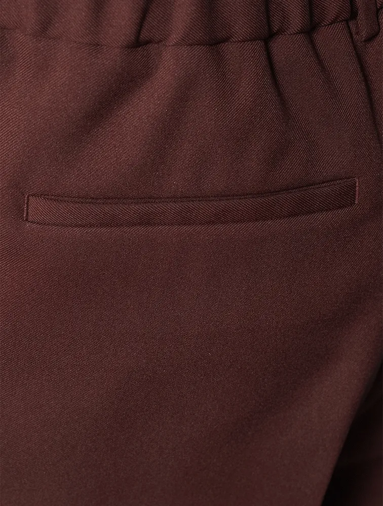 Light Wool Gabardine Pants