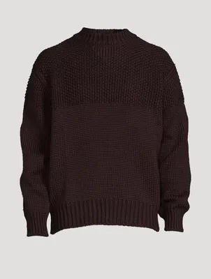 Wool And Mohair Sweater