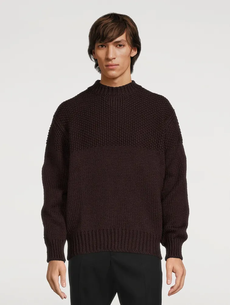 Wool And Mohair Sweater