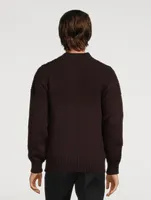 Wool And Mohair Sweater