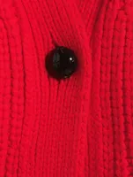 Wool Knit Cardigan
