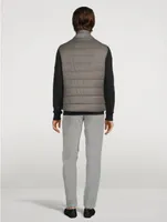 Wool And Cashmere Reversible Vest