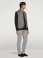 Wool And Cashmere Reversible Vest