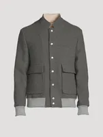 Wool Bomber Jacket