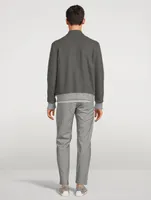 Wool Bomber Jacket