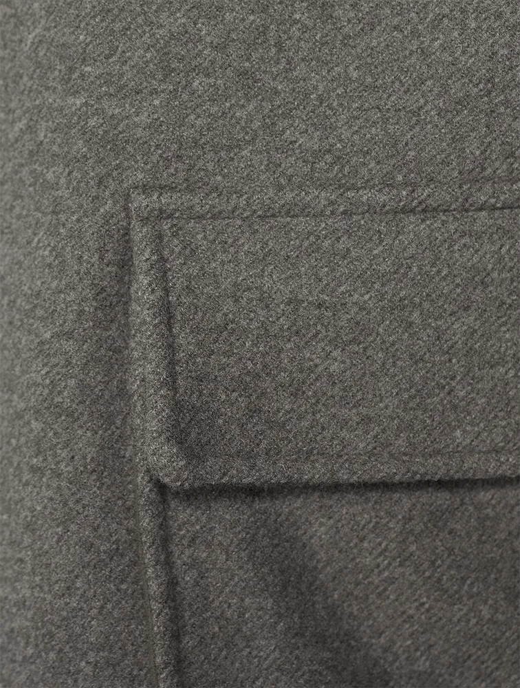Wool Bomber Jacket