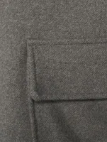 Wool Bomber Jacket
