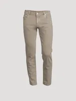 Cotton Stretch Slim-Fit Jeans