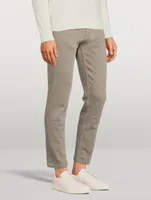 Cotton Stretch Slim-Fit Jeans