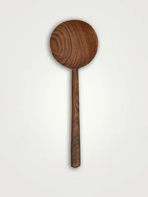 Organic Walnut Large Round Spoon