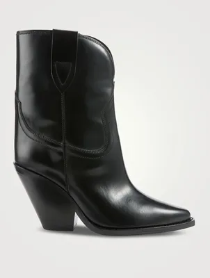 Leyane Leather Western Boots