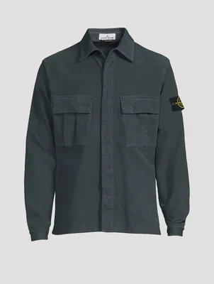 Cotton Stretch Overshirt