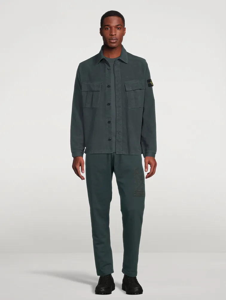 Cotton Stretch Overshirt