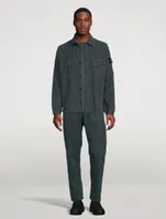 Cotton Stretch Overshirt