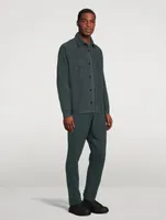 Cotton Stretch Overshirt