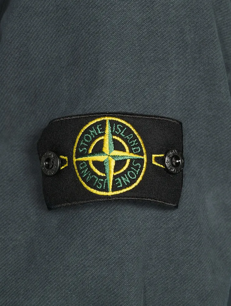 Cotton Stretch Overshirt