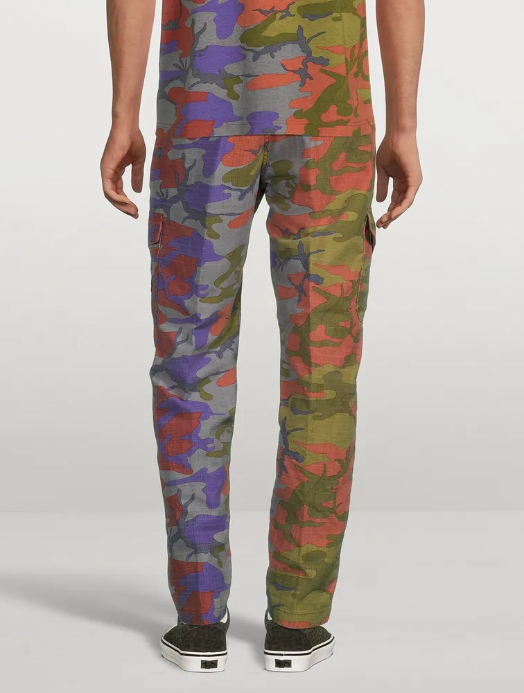 S.I. Heritage Nylon Ripstop Pants Camo Print