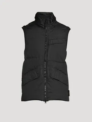 Nylon Crinkle Down Vest