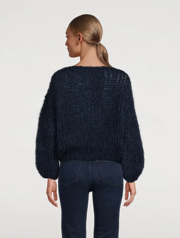 Big Mohair-Blend Sweater