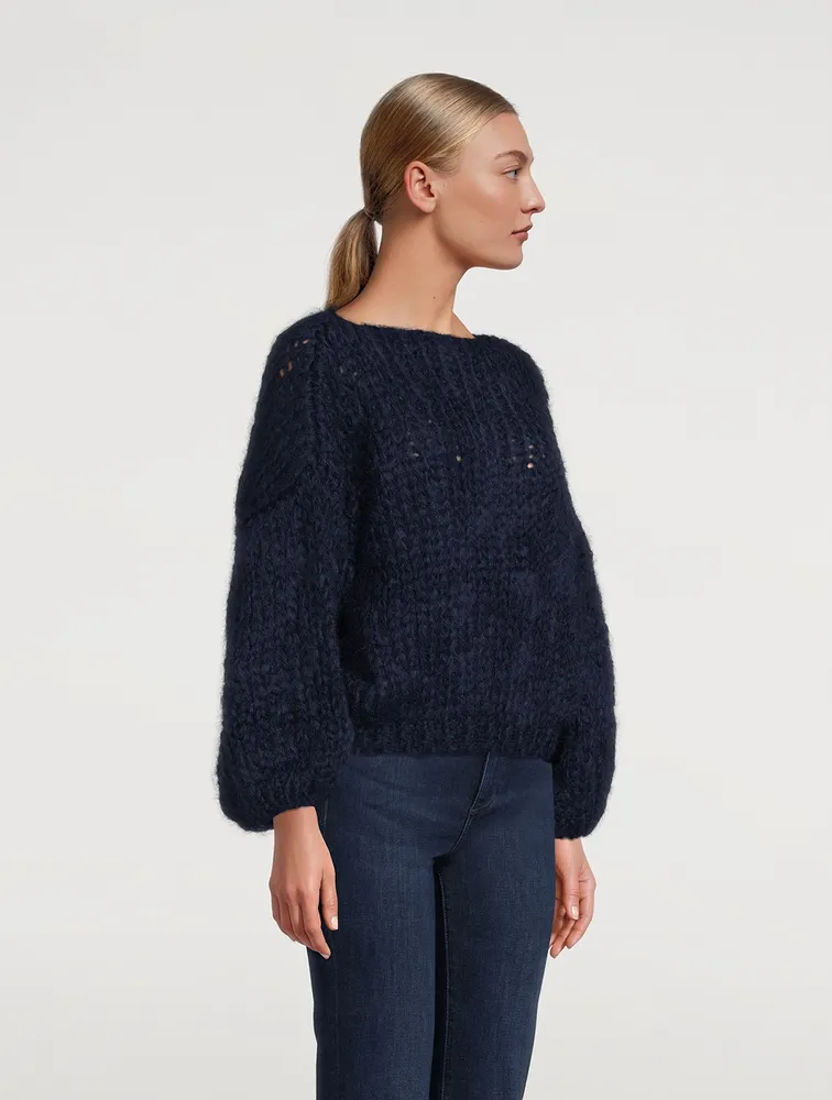 Big Mohair-Blend Sweater
