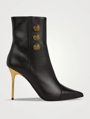 Roni Leather Ankle Boots