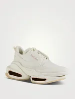 B-Bold Leather And Suede Sneakers