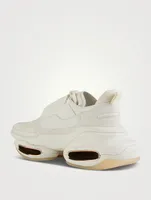 B-Bold Leather And Suede Sneakers