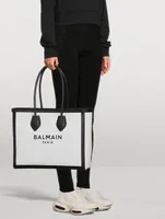 B-Bold Leather And Suede Sneakers